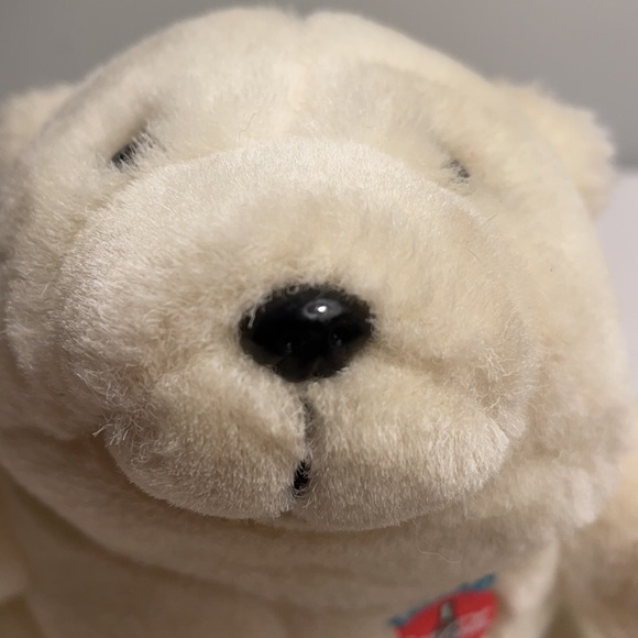 Vintage 90’s Coca Cola Stuffed Plush Polar Bear - Picture 9 of 12